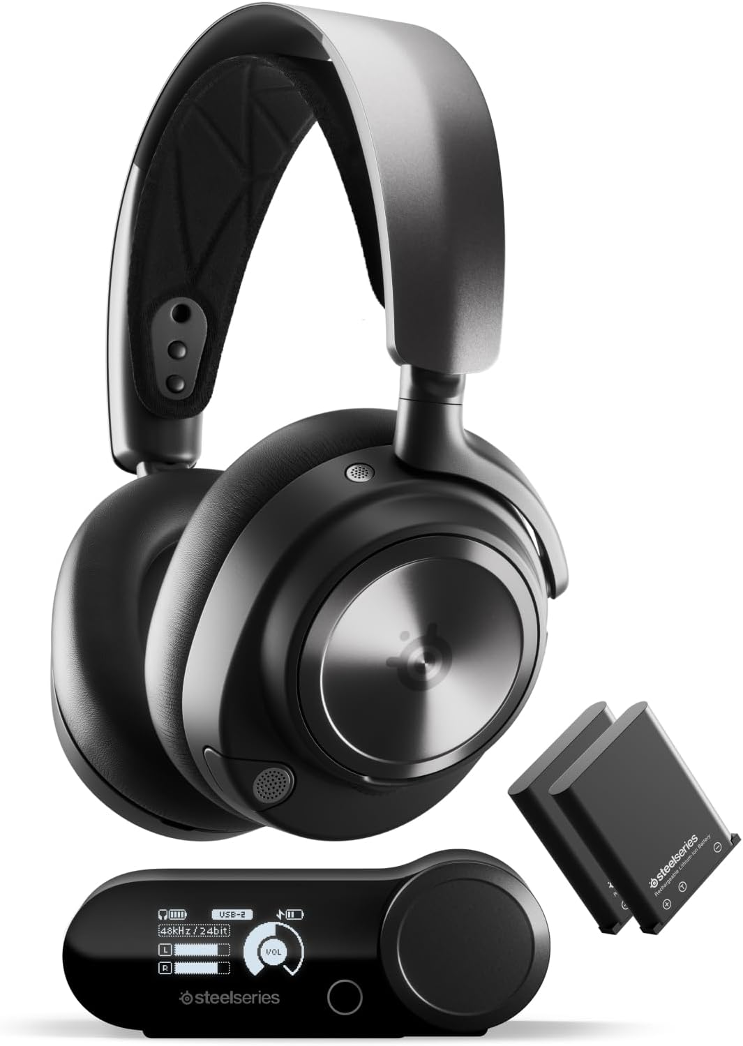 SteelSeries Arctis Nova Pro Wireless Multi-System Gaming Headset SteelSeries Arctis Nova Pro Wireless Multi-System Gaming Headset